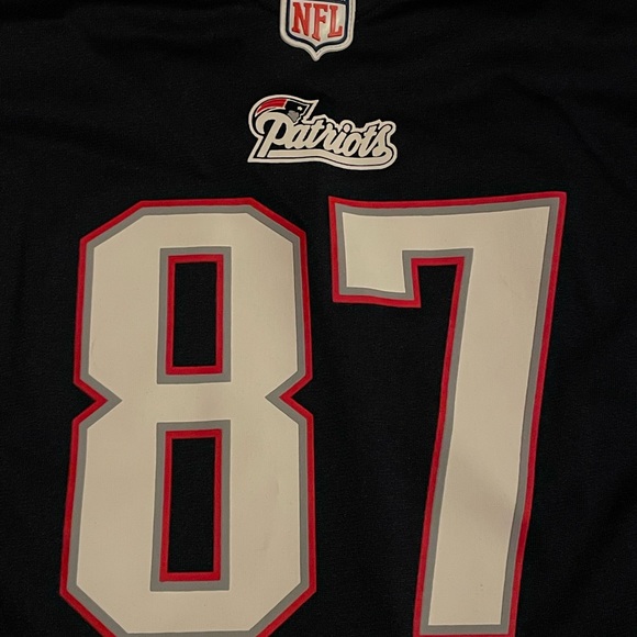 Nike New England Patriots Gronkowski #87 Ladies Jersey, Size Small NWOT - Picture 5 of 7